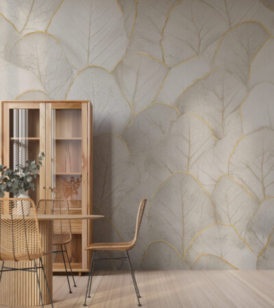 Tapeta Liściasty Blask (KK2025020)