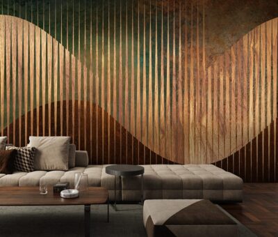 Tapeta Rytm Drewna (AS20250411)