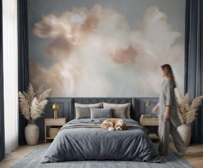 Tapeta Kwiaty blur (PM20260402)